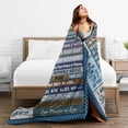 thumbnail image 4 of LHSHID Gifts Ideas For Mother Throw Blanket Soft Fuzzy Fleece Blanket For Couch Bed Living Room Decoration 40x50in, 4 of 5