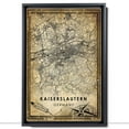thumbnail image 2 of Kaiserslautern Vintage Map Prints Canvas, Germany Map Art Canvas, Canvas, Kaiserslautern Map City style vintage Canvas , Canvas Wall Art, Street Map Artwork Canvas, 2 of 6
