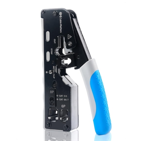 Cable Ethernet para herramientas de crimpado Matters, todo en uno, Cat 8