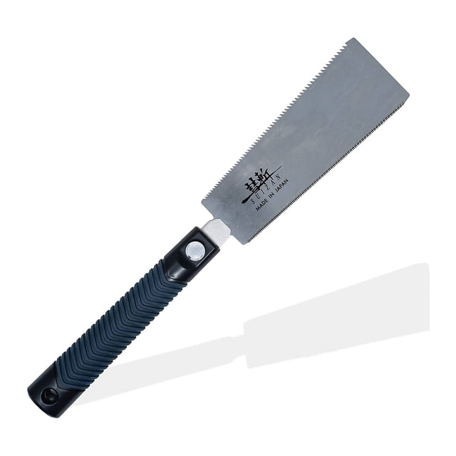 Serrucho Japonés Suizan 180mm Doble Filo, Sierra de Tracción para Madera Blanda y Dura, Ryoba Pull Saw 7 Inch