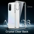 thumbnail image 3 of JETech Case for Samsung Galaxy A36 5G, Non-Yellowing Shockproof Bumper Protective Phone Cover, Anti-Scratch Hard PC Back (Clear), 3 of 6