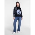 thumbnail image 2 of Disney Nightmare Before Christmas Women's Halloween Fleece Hoodie, Sizes XXS-XXL, 2 of 6