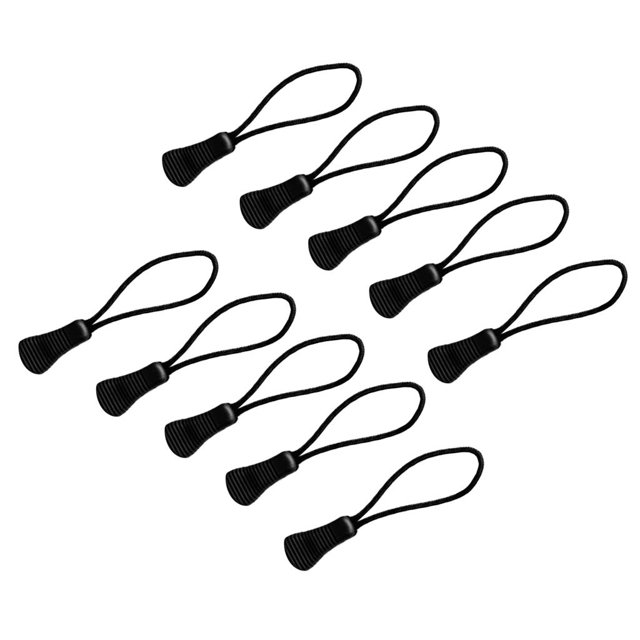 10 Piezas Hebilla Cuerda Cremallera Cremallera Cordón DIY , Calabaza DYNWAVEMX Cable de tiro con cremallera de cuerda