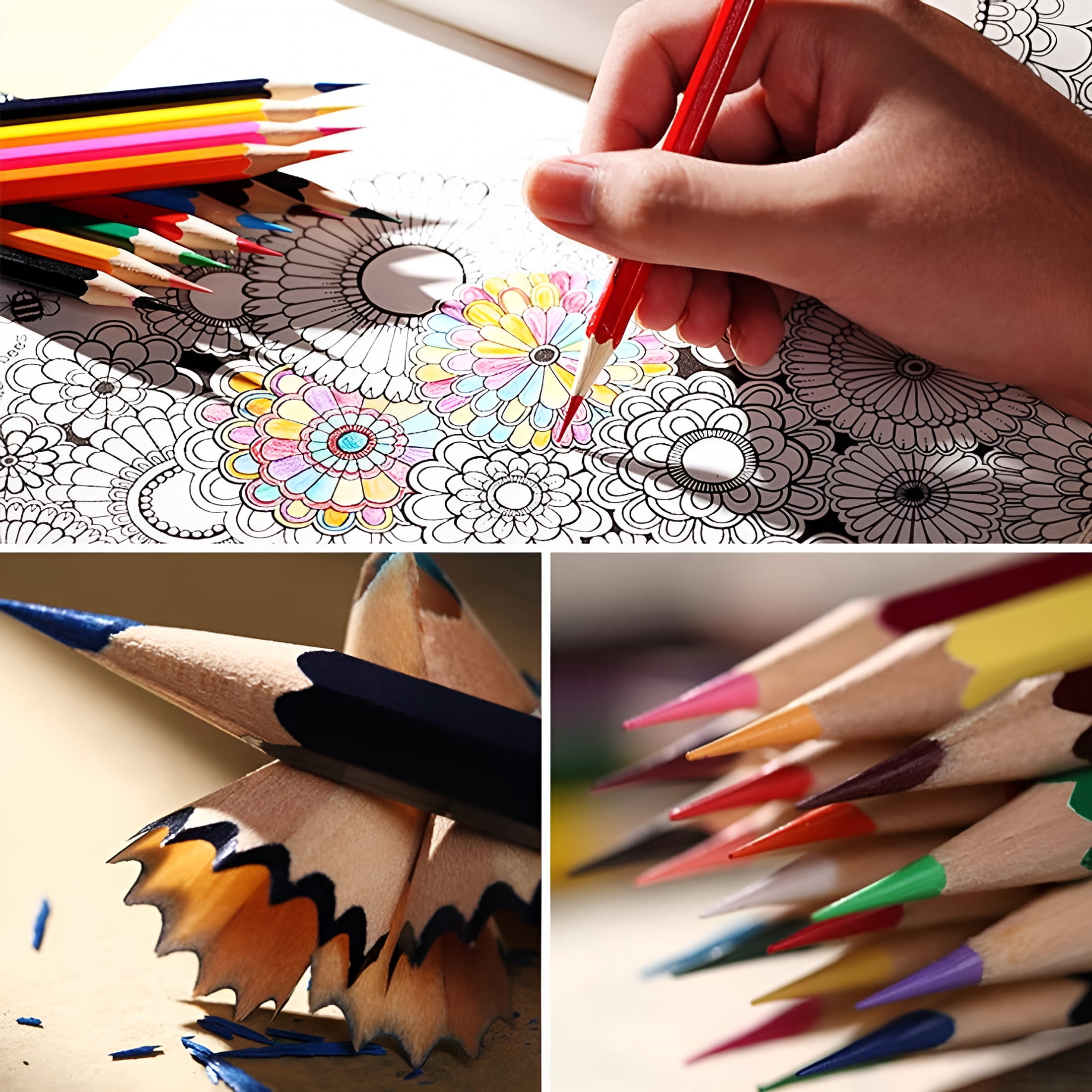 CCOCC 2026 New 72 Colored Pencils Color Pencil Set for Kids Coloring Book for Adult Drawing Art in School at Home,For Art Projects,Sketching,Creativity,Coloring,Classroom,Relaxation Activities