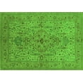 thumbnail image 1 of Ahgly Company Indoor Rectangle Oriental Green Traditional Area Rugs, 8' x 12', 1 of 4