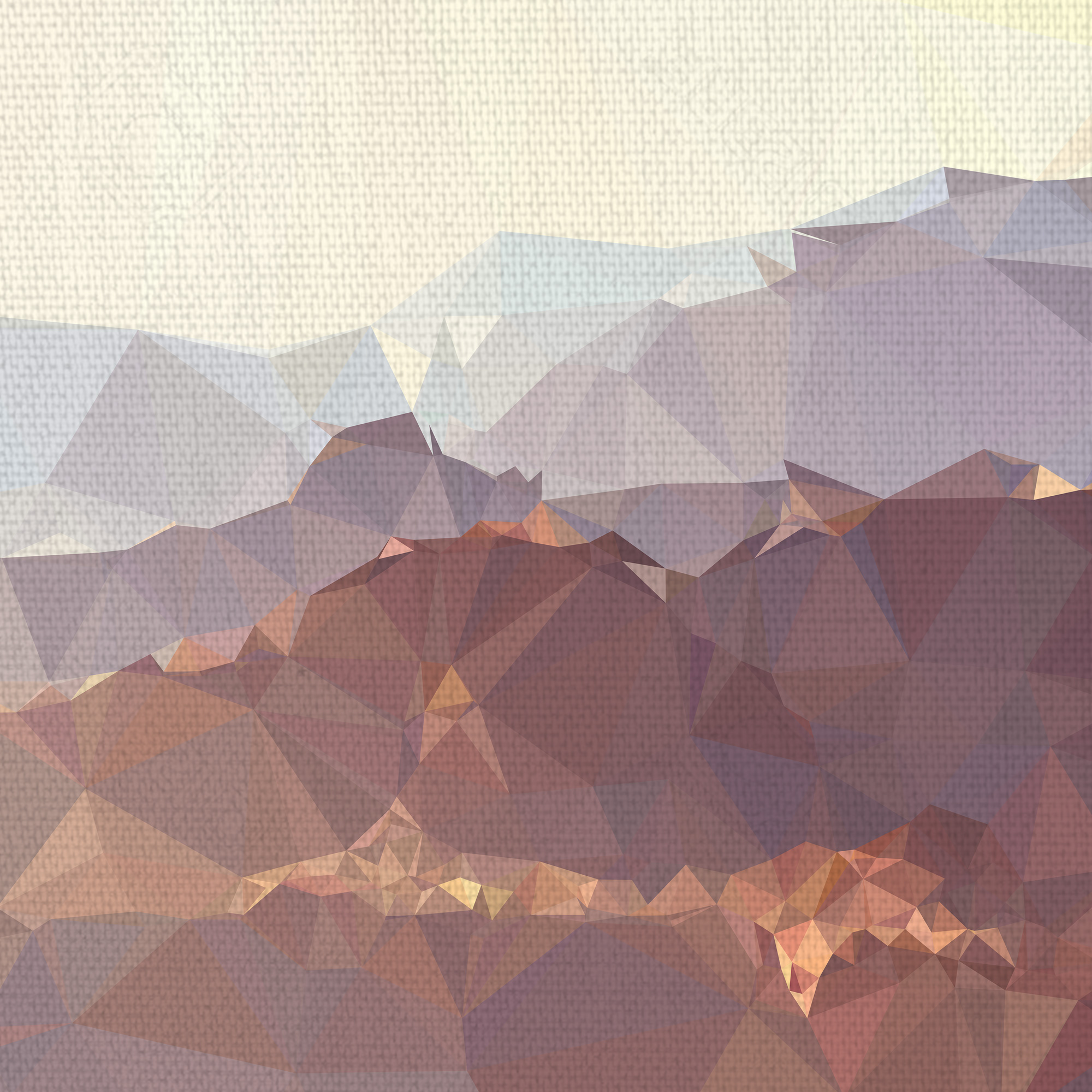 Masterpiece Art Gallery Faceted Desert 2 Geometric Layers By Studio Arts Canvas Art Print 30" x 40"