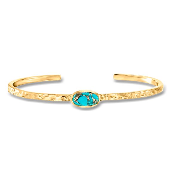 Ross-Simons Turquoise Slender Cuff Bracelet, Women's, Adult