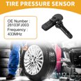 thumbnail image 2 of Sensor de presión de neumáticos Unique Bargains No.28103FJ003 para Subaru Forester 2014-2019 TPMS Sensor 1 Pc 433MHz, 2 of 7