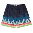 thumbnail image 3 of Pantalones cortos de fitness para hombre, Shorts masculinos de malla transpirable, a la moda, de estilo deportivo, Para playa, 2024, 3 of 5