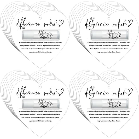 Bálsamo labial Sacubee, paquete de 30 unidades, regalo de agradecimiento, 4,25 g