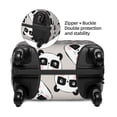 thumbnail image 4 of Kdxio Cute Panda Pattern Luggage Cover for Travel,Elastic and Durable,Fits 18-32 Inch,-No luggage included, 4 of 8