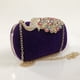 thumbnail image 3 of Qarigey Embragues de moda para eventos nocturnos: bolsos de noche funcionales con aspecto glamuroso Bolsas de mensajero y de hombro púrpura 1, 3 of 6