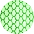thumbnail image 1 of Ahgly Company Indoor Round Trellis Green Contemporary Area Rugs, 4' Round, 1 of 1
