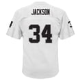 thumbnail image 3 of Youth Mitchell & Ness Bo Jackson White Las Vegas Raiders 1988 Retired Player Legacy Jersey, 3 of 3