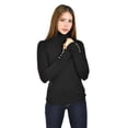 thumbnail image 1 of Sueter de cuello alto con perlas Roman Fashion /Juvenil, 7903 (Negro) negro EG, 1 of 5