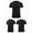 Black, variant on YLSDY Fashion Men's Running Sports Tees Crewneck T-Shirt Fashion Short Sleeve Geometric Texture Tees Casual Summer Basic Tops Black XXXL