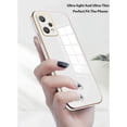 thumbnail image 7 of Compatible with Realme 9 Pro Case Silicone Shockproof Realme 9 Pro Phone Case Anti-Scratch Ultra Thin Plating TPU Cases (Realme 9 Pro, White), 7 of 7