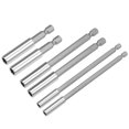 thumbnail image 1 of Unique Bargains Extensions de Bits Magnétiques 2.36 Pouces 4 Pouces 6 Pouces Libération Rapide 1/4 Pouce Hex 6 Pcs, 1 of 1