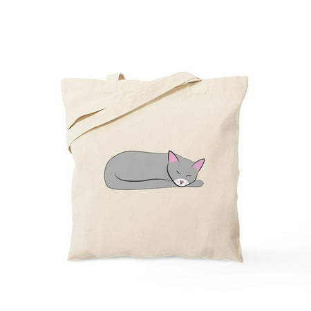CafePress - Sleeping Cat Tote Bag - Unisex Canvas Tote Bag Beige 1-Piece