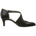 thumbnail image 6 of Naturalizer Womens Okira Leather Pointed Toe Ankle Strap Classic Pumps, 6 of 6