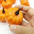 thumbnail image 3 of Injueey Decoración de calabaza de Halloween simulada, 12 Uds., para simulación interior o exterior, Halloween Artificial Kits de decoración para fiestas Numero 3, 3 of 6
