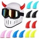 thumbnail image 2 of piezas de bocina roja para casco de motocicleta, bocina de diablo para casco de motocicleta, decoración de bocina de diablo para casco con ventosa, accesorios de decoración de bocina para casco de mot, 2 of 5