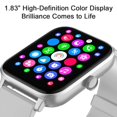 thumbnail image 6 of Taicans ‌1.83Inch HD Smart Watch with Bluetooth Calls,100+ Sport Modes,IP67 Water Resistant,Fitness Tracker,Message Notifications,Compatible with iPhone android ‌, 6 of 8