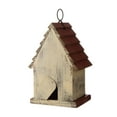 thumbnail image 4 of Glitzhome 8.94 in. Distressed Wooden Birdhouse Wall Hanging, 4 of 6