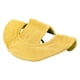 thumbnail image 3 of Sombrero para el sol para mascotas, lindo, transpirable, suave, cómodo, ligero, universal, sombrero para mascotas para perro, cachorro, amarillo, L, 3 of 5