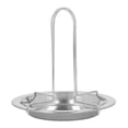 thumbnail image 2 of Oubit Stainless Steel Chicken Roaster Rack,Vertical Stainless Steel Chicken Chicken Roasting Panwith Rack Chicken Roaster Rack Smart Functionality, 2 of 8