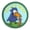 Early Bird (Bird & Worm) Patch, variant on 13 pieces 2" Custom Activity Scouts Applique Fun Patches - Early Bird Patch 8