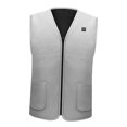 thumbnail image 3 of Chaleco eléctrico con calefacción USB Chaqueta de hombre Calentamiento Almohadilla térmica Calentador de cuerpo de invierno 3XL Sunnimix Chaleco con calefacción eléctrica, 3 of 7