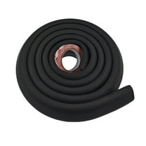 Artrylin Slim-Fit Corner Edge Protector for Baby Proofing (2 Meter (6.5ft) ), Furniture Safety Bumper Guard, Soft NBR Rubber Foam, 3M Adhesive,Pre-Taped Corner Cushions Black