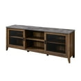 thumbnail image 6 of Arnold Dark Concrete Sliding Door TV Stand by River Street Designs, 6 of 8