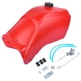 thumbnail image 2 of Mustrod For Honda Four Trax 300 TRX300 2x4 1988-1992 Fuel Tank w/Cap & Fuel Petcock Plastic FT49300R, 2 of 9