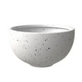thumbnail image 5 of LeisureMod Iris 3-Piece Fiberstone Round Planter Set in White, 5 of 14