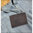 thumbnail image 5 of Cartera plegable Wise Owl Accessories de piel auténtica con bloqueo RFID, 5 of 5