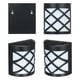 thumbnail image 5 of Luz de Pared Solar Led Jardín Luz de Jardín 6 Perlas de Lámpara Luz Blanca Cálida MABOTO Luz de pared solar, 5 of 7
