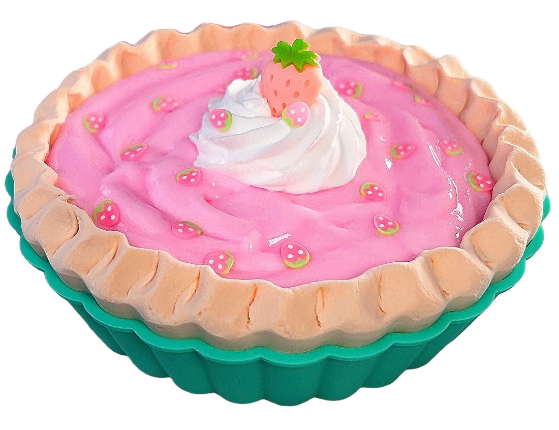Slime Baking Kit-Strawberries & Cream Pie