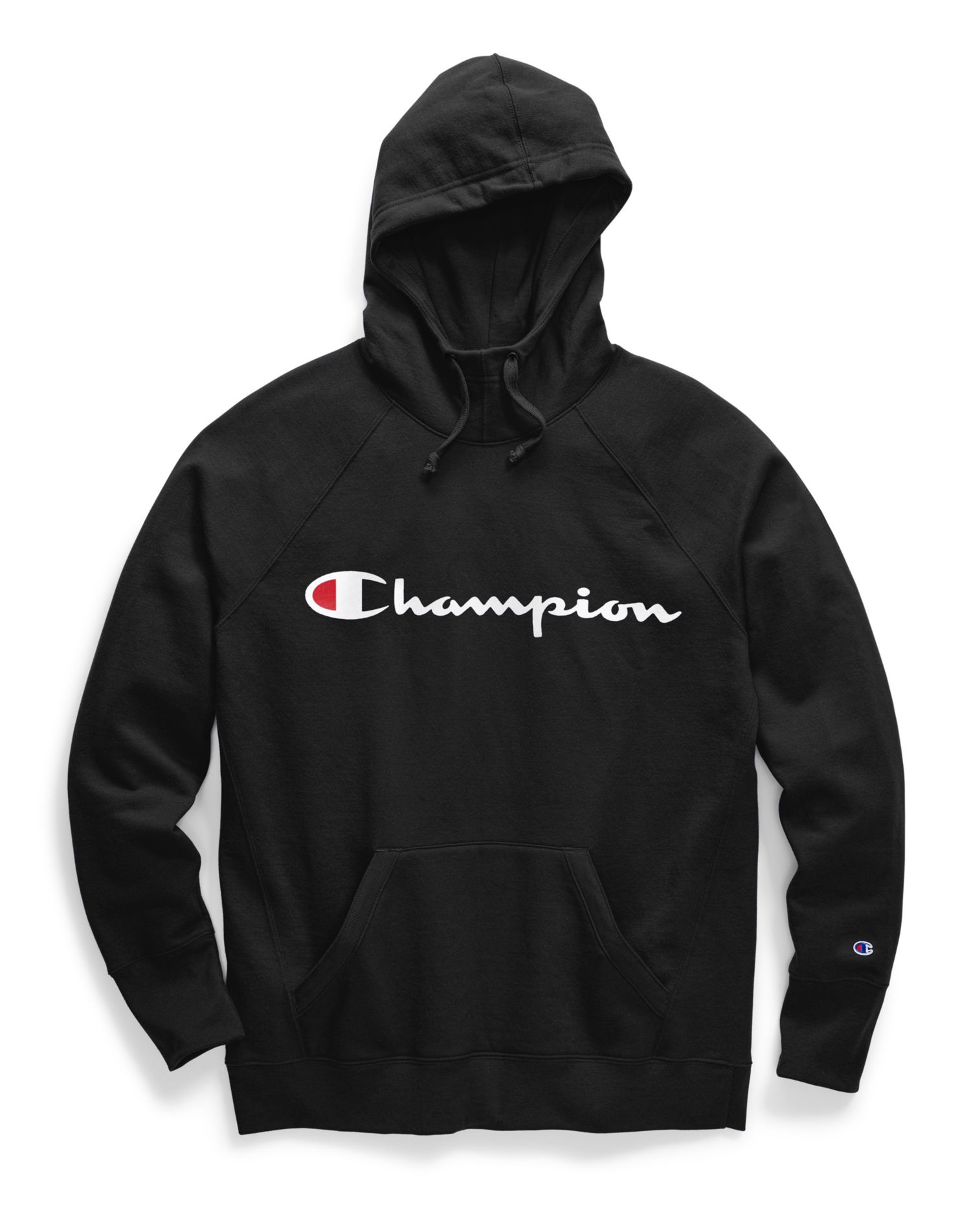 champion women's black hoodie