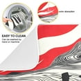 thumbnail image 2 of Yayeee Dish Drying Mat for Kitchen Counter 16"x18" Microfiber Absorbent Pad, Black Illusionary Boat, 2 of 7