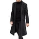 thumbnail image 1 of Gabardina de invierno para hombre, abrigo largo, chaqueta, ropa de abrigo elegante Formal, 1 of 3