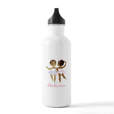 CafePress - Ballerina Stainless Water Bottle 1 - Stainless Steel Water Bottle, Sports Bottle, 1.0L