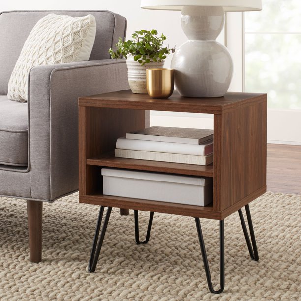 Mainstays MidCentury Hairpin Accent Table