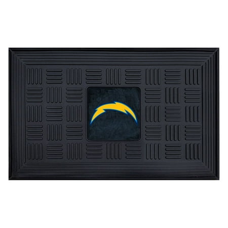 San Diego Chargers Vinyl - NFL San Diego Chargers Vinyl Door Mat, 3-D logo molded in true team colors By Fanmats