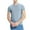 Blue, variant on Xunlbb Men's Shirts Men'S Clothing Under $10 Fashionable Men's Tight Fitting Drying Casual Round Neck Short Sleeved Top, L-3XL