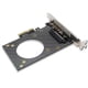 thumbnail image 1 of U.2 SFF-8639 a PCI-E X4 Tarjeta de expansión 4000 MB/s Soporte de tarjeta de extensión SSD GEN4 Likrtyny Para estrenar, 1 of 3
