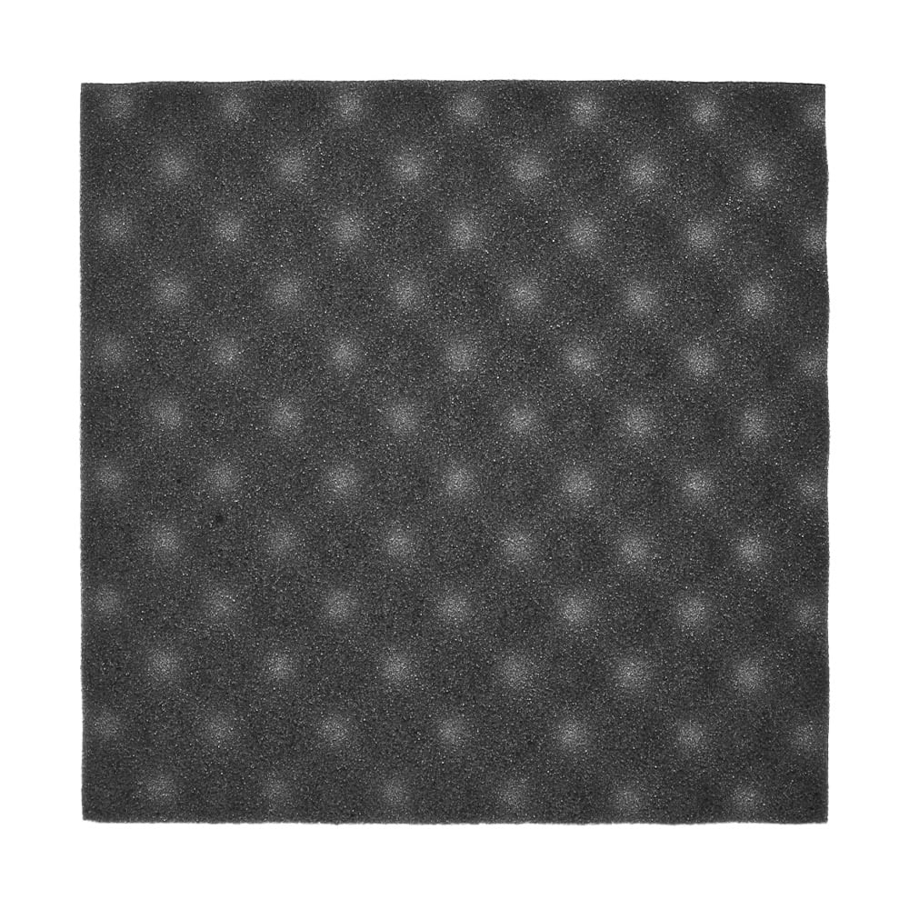 Dcenta Studio Acoustic Foams Panels Sound Insulation Foam 30 * 30cm/ 12 * 12in, Pack of 36pcs, Dark Gray