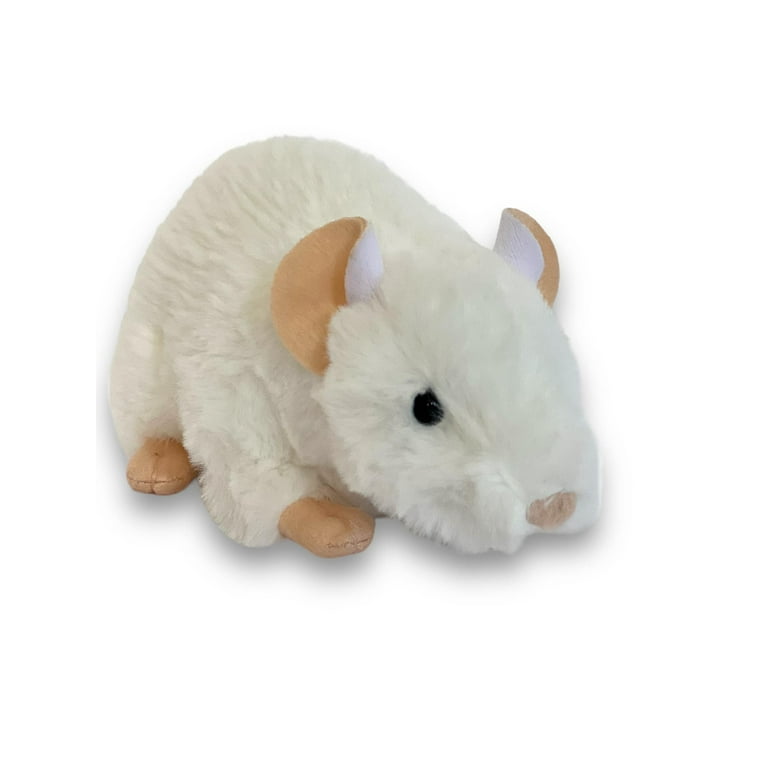 Faux Plush White Rat The Captivating White American Rat Plush Lifelike and Lovable Walmart