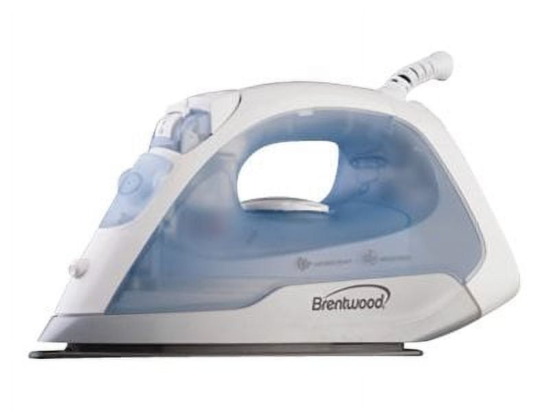 Brentwood MPI-52 Non-Stick Steam Iron,White